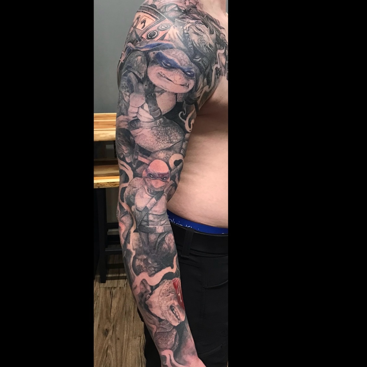 Portrait tattoo