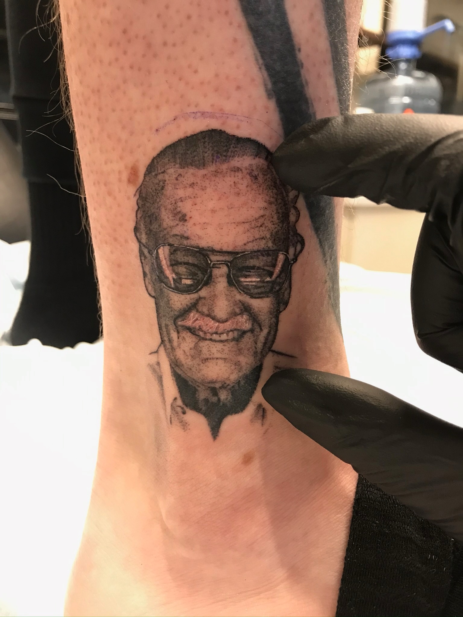 Black and grey tattoo