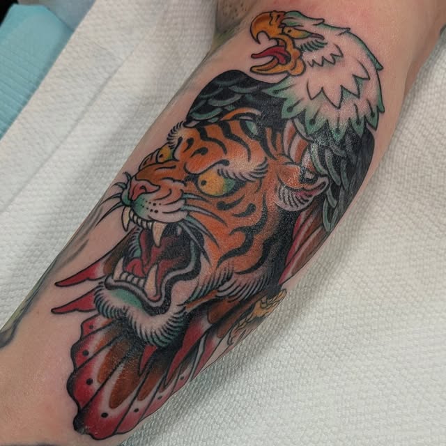 Tattoo work by Prairie Rabbit Tattoo